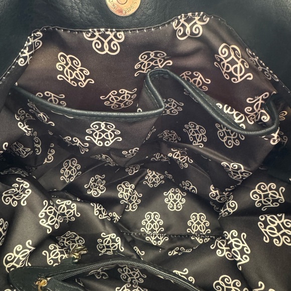 Jessica Simpson Leopard Print Tote / Shoulder Bag with Crossbody Strap - Picture 3 of 11